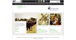 Desktop Screenshot of historyfiles.co.uk